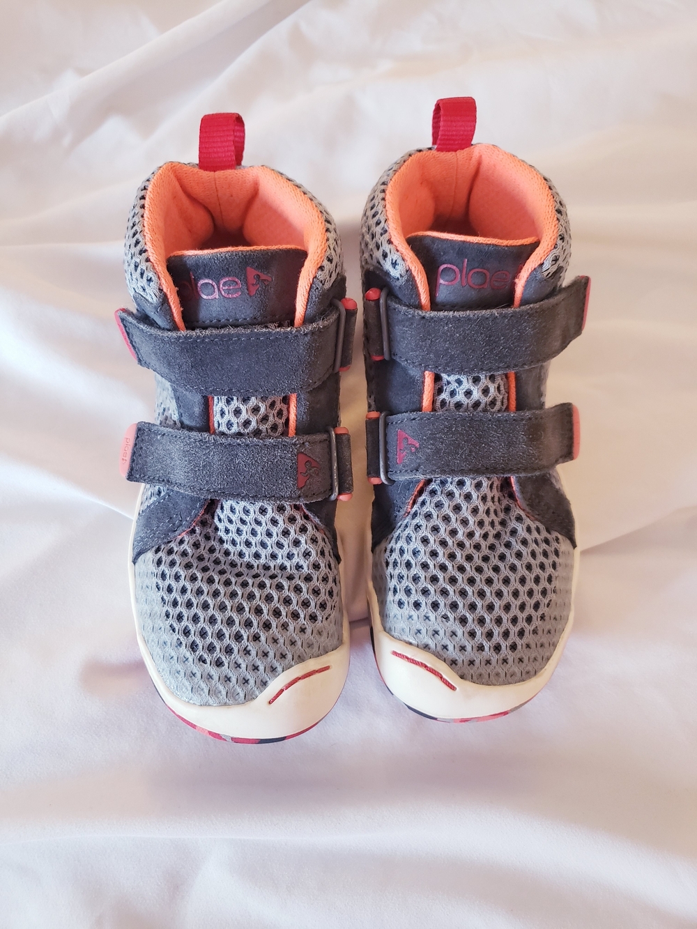 Plae Leo Voltage Gray High-top Shoes Size 11.5